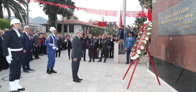 Ulu Önder Atatürk Saygıyla Anıldı