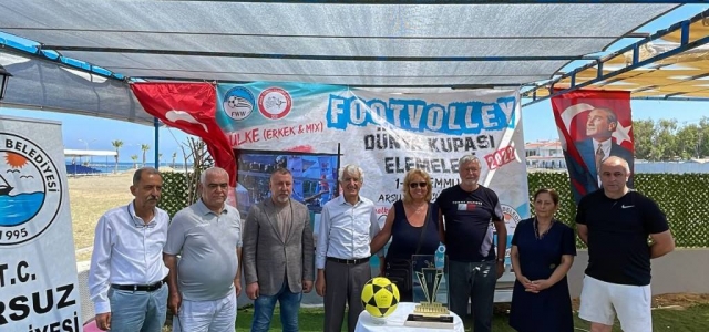 Uluslararası Footvolley Arsuz'da Gerçekleşecek