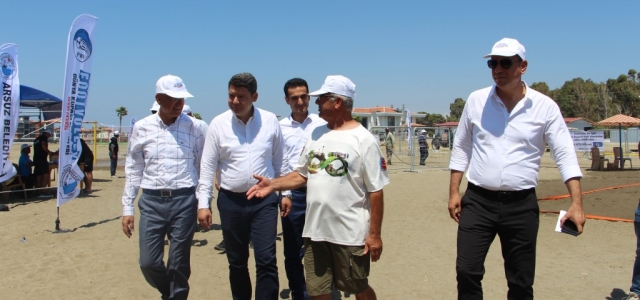 Uluslararası Footvolley Elemeleri Arsuz'da Başladı