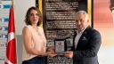 NECİP FAZIL KISAKÜREK ORTAOKULU’NDAN BAŞKAN UYGUN’A PLAKET