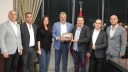 BAŞKAN ÖNTÜRK; RADYOCULARI MAKAMINDA KABUL ETTİ