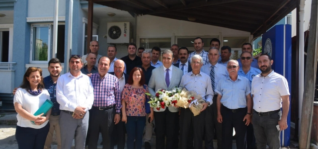 Vekil Güzelmansur'dan Başkan Güven'e Ziyaret