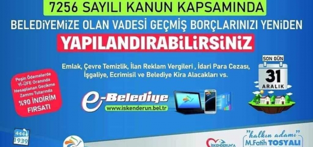 ‘Yapılandırma Fırsatını Kaçırmayın'