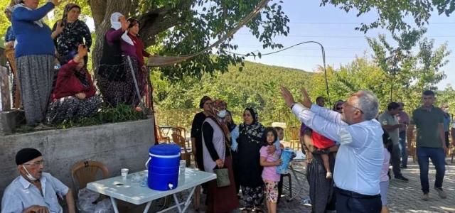 Yayla Sakinleren Başkan Tosyalı'ya Teşekkür