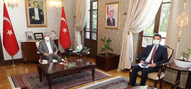 Yeni Kaymakamlardan Vali Doğan'a Ziyaret
