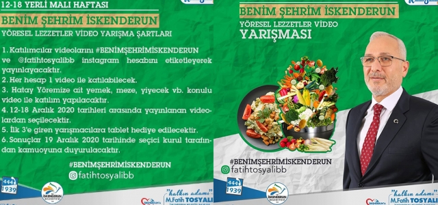 Yerli Malı Haftası'nda ‘Yöresel Yemek Yarışması'