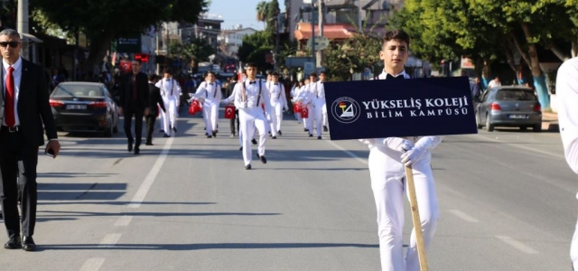 Yükseliş Koleji Bandosu Arsuz Cumhuriyet Kutlamalarına Damga Vurdu!