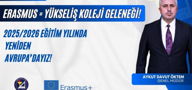 Yükseliş Koleji Erasmus Projeleri ile Avrupa Yolunda