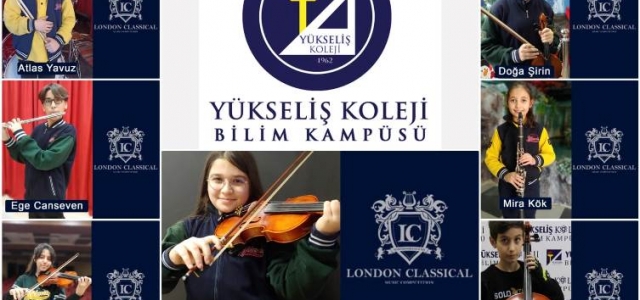 Yükseliş Koleji ‘Londra Klasik Müzik Yarışması'nda Finalde
