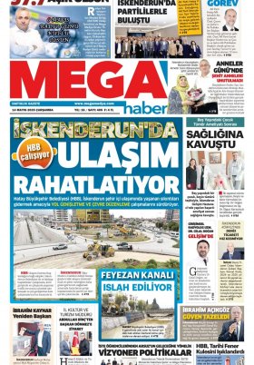 Hatay Basın - 14 Mayıs 2025 Manşeti