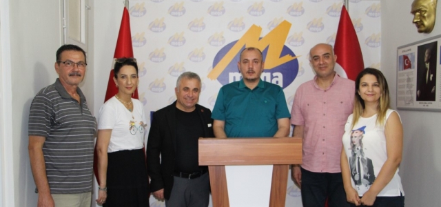 AK Parti İlçe Teşkilatı'ndan Mega Medya'ya Tebrik Ziyareti