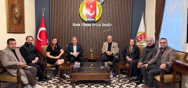 İTSO Müzik Gönüllüleri’nden Gazeteciler Cemiyeti’ne Ziyaret