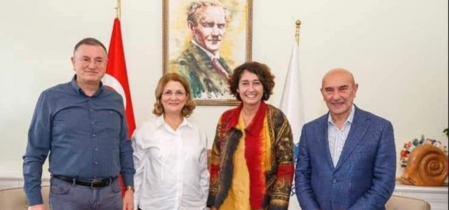 Lütfü Savaş, İzmir Büyükşehir Belediye Başkanı Tunç Soyer'i Ziyaret Etti