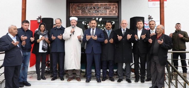 Mustafa-Zekiye Gökçen Camii Dualarla İbadete Açıldı