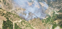Habib-İ Neccar Dağı'nda Orman Yangını