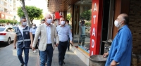 İskenderun Belediyesi Maske Denetimi Yaptı
