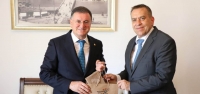 Slovenya Büyükelçisi Seligo'dan Başkan Savaş'a Ziyaret