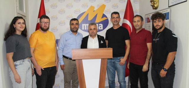 Umay TV'den Mega Medya'ya Tebrik Ziyareti